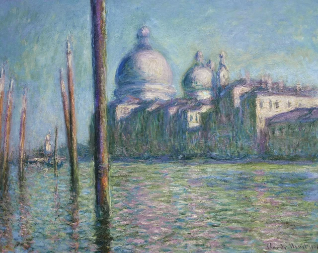 Le Grand Canal, Venise, Claude Monet