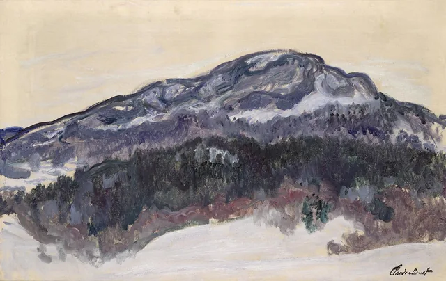 O Monte Kolsaas na Noruega