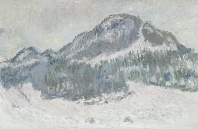 El monte Kolsaas en Noruega, Claude Monet