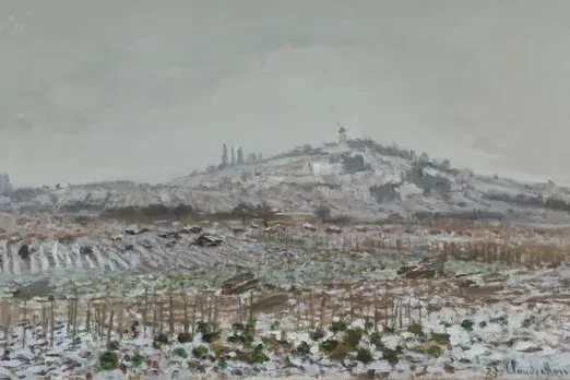 Le Moulin d'Orgemont, neige