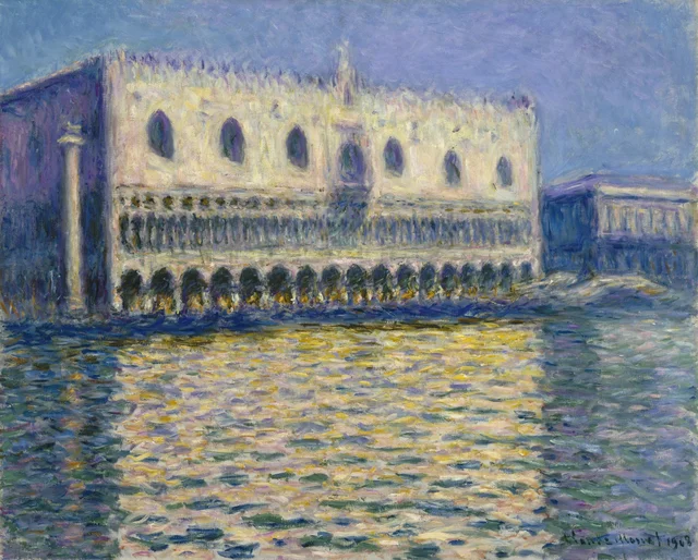 Le Palais des Doges, Claude Monet