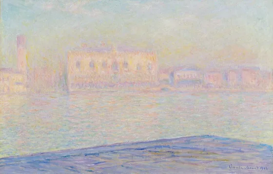 Le Palais Ducal vu de Saint-Georges Majeur
