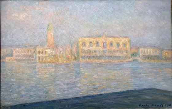 Le Palais Ducal vu de Saint-Georges Majeur