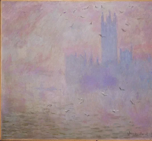 Le Parlement, les mouettes