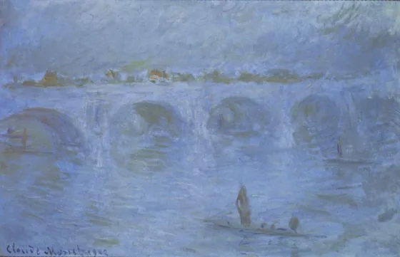 Le pont de Waterloo, Londres
