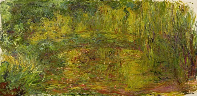 Le Pont japonais, Claude Monet
