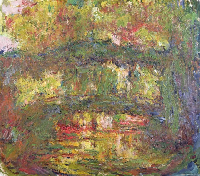 Le pont japonais, Claude Monet