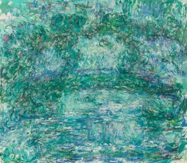 Le pont japonais (Japanese Bridge), Claude Monet