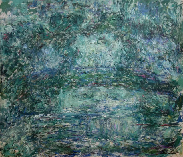 El puente japonés, Claude Monet