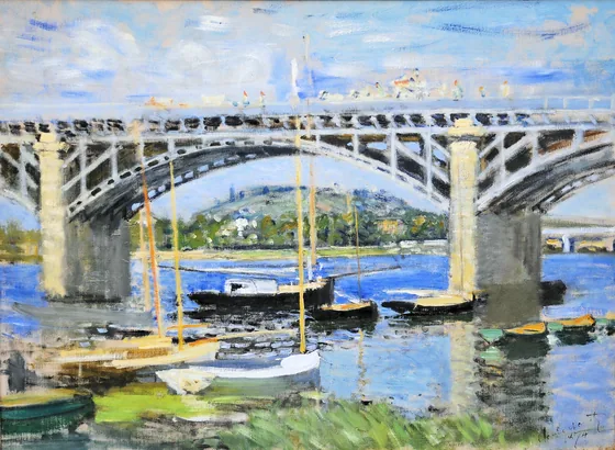 Le Pont sur la Seine à Argenteuil