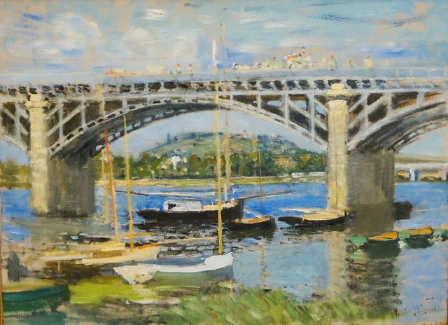 El puente sobre el Sena en Argenteuil