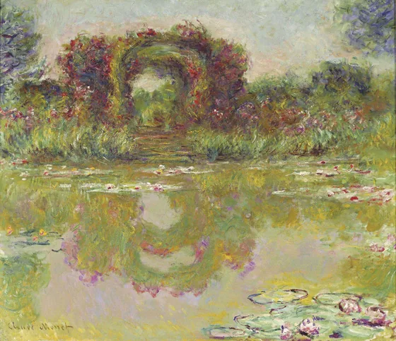 Les Arceaux de roses, Giverny