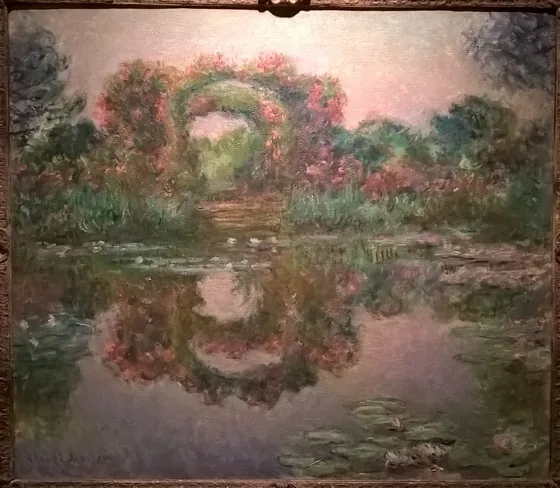 Les arceaux fleuris, Giverny