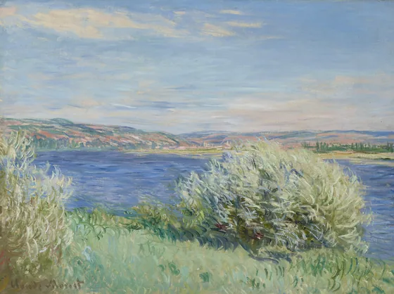 Les bords de la Seine près de Vétheuil