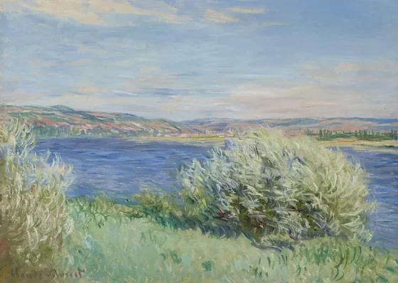 Les bords de la Seine près de Vétheuil