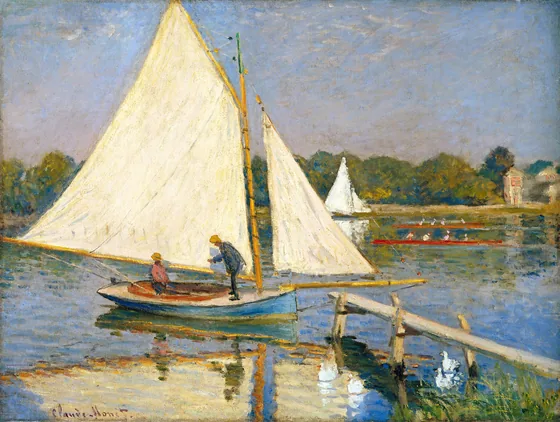 Les canotiers à Argenteuil
