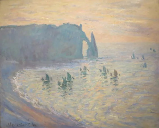 Les Falaises à Étretat