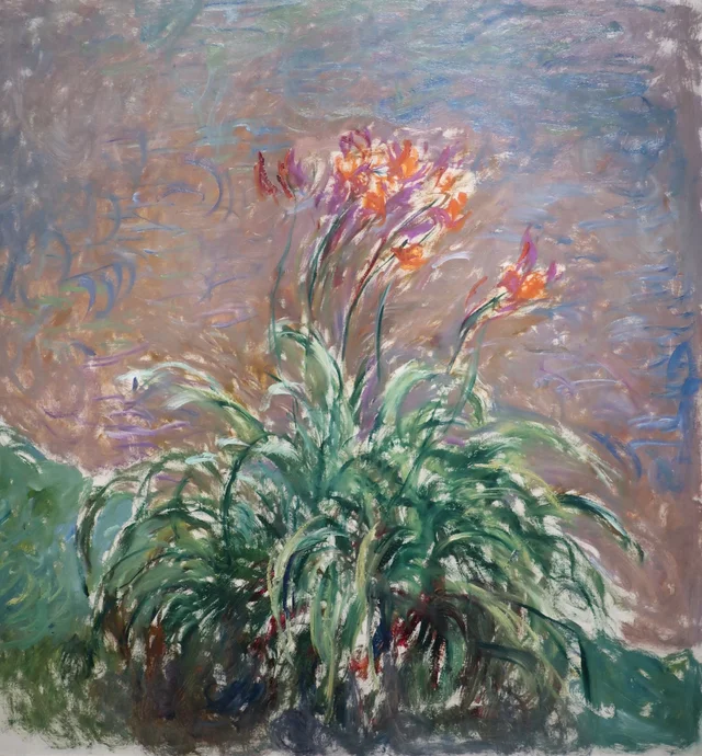 Les hémérocalles, Claude Monet