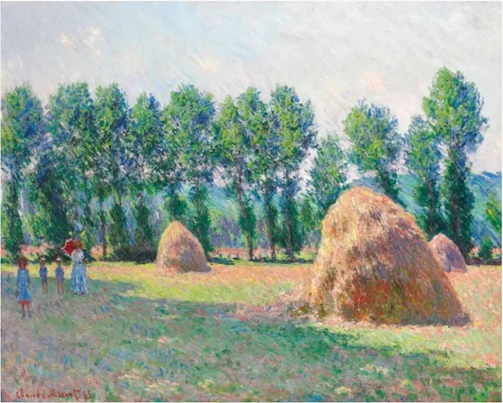 Les meules à Giverny