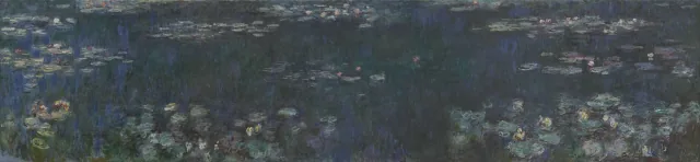 睡蓮：緑の反映, クロード・モネ