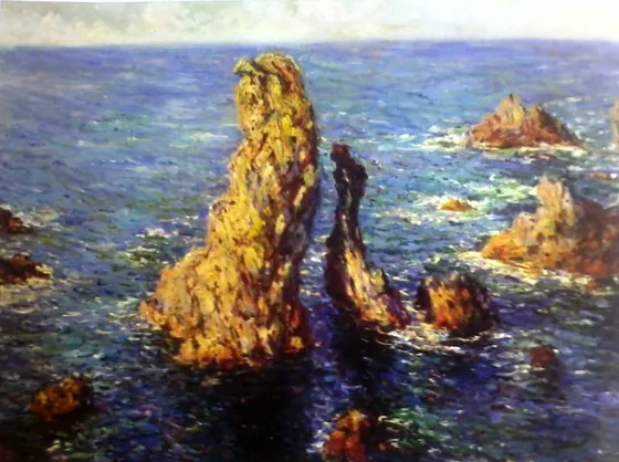 Les pyramides à Port-Coton