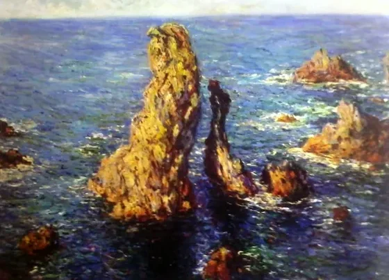 Les pyramides à Port-Coton