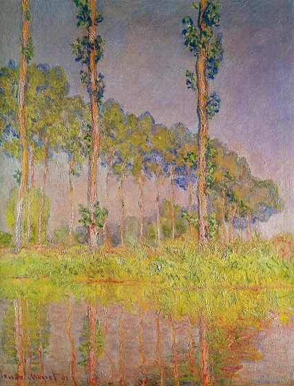 Les Trois Arbres, printemps