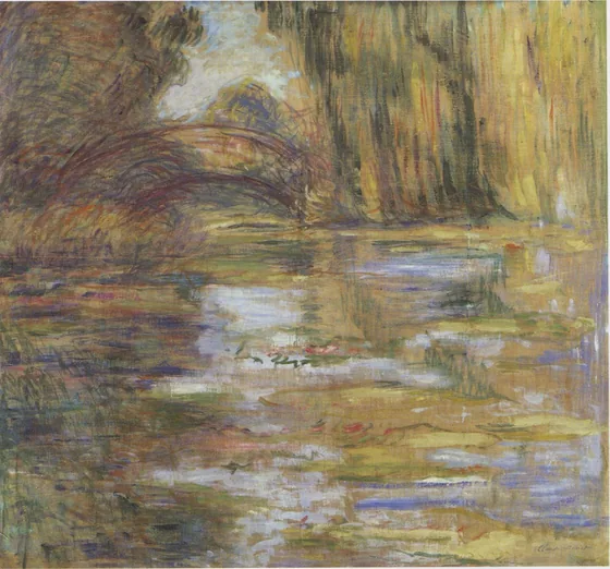 Lily Pond, the Bridge