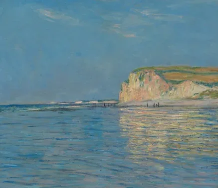 Low Tide at Pourville, near Dieppe, 1882