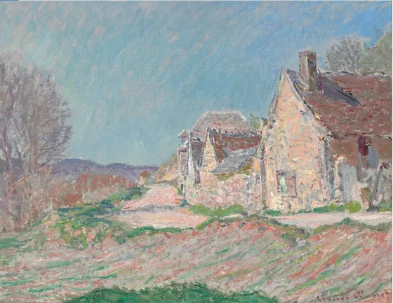 Maisons au bord de la route