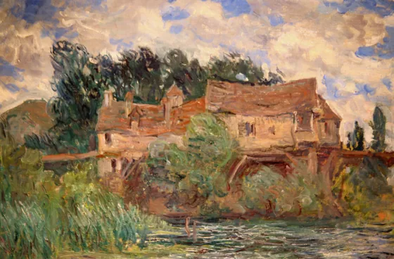 Maisons sur le Vieux-Pont à Vernon