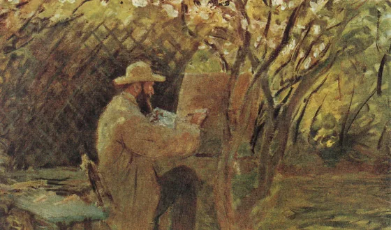 Manet peint le jardin de Monet à Argenteuil.