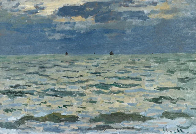 Marine, Le Havre, Claude Monet