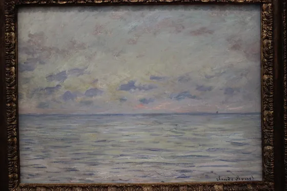 Marine près d'Étretat