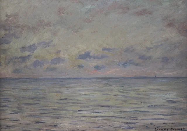 Marine près d'Étretat, Claude Monet