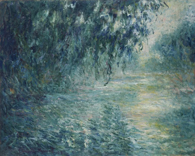 Matinée sur la Seine, temps de pluie, Claude Monet