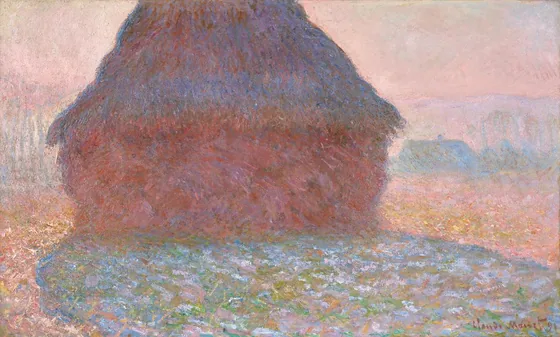 Meule au soleil