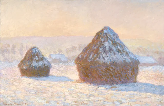 Almiares, efecto de nieve, por la mañana