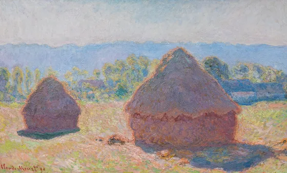 Meules, grand soleil