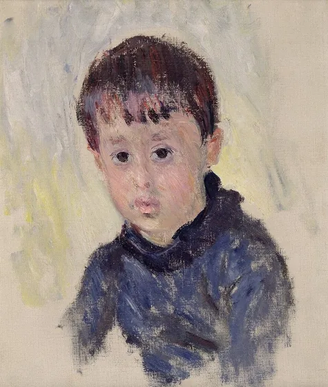 Michel Monet au chandail bleu