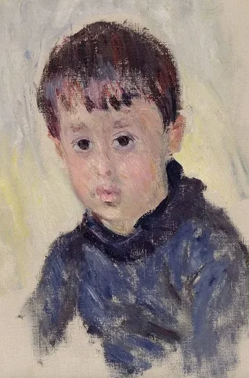 Michel Monet au chandail bleu