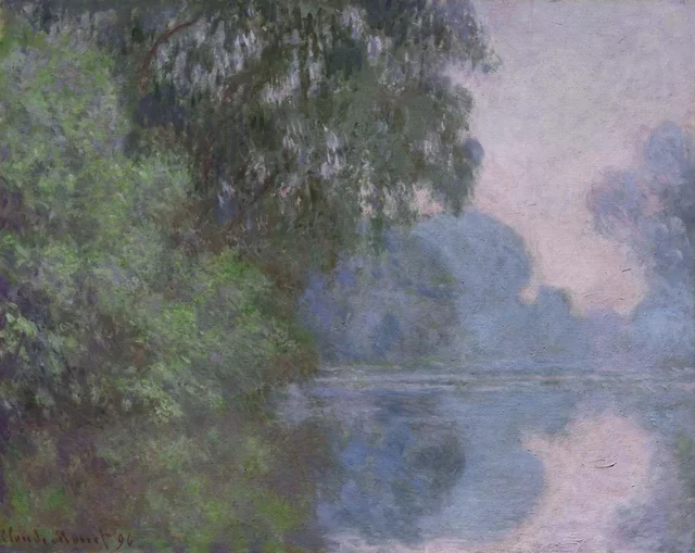 Mañana en el Sena, cerca de Giverny