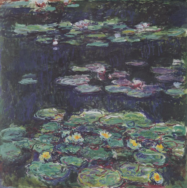 Nymphéas blancs et jaunes, Claude Monet