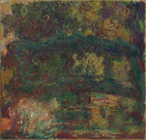 Nymphéas, Japanese Bridge
