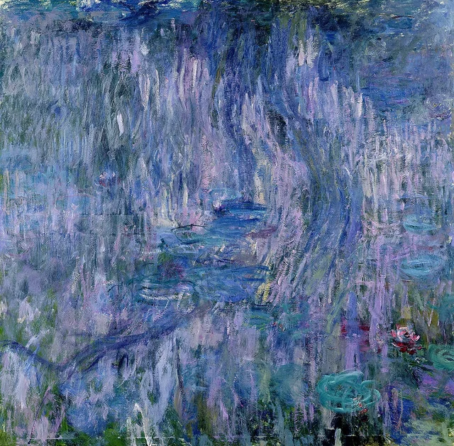 睡蓮、柳の反映, クロード・モネ