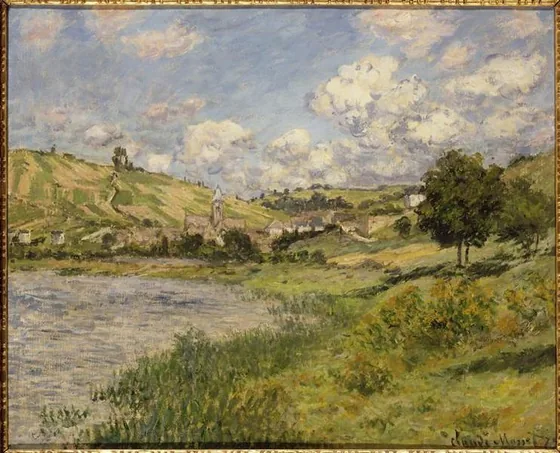 Paysage. Vétheuil