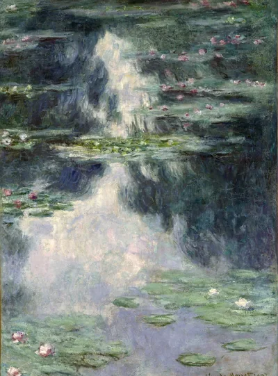 Pond with Water Lilies