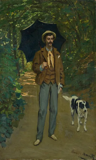 Portrait de Victor Jacquemont au parasol