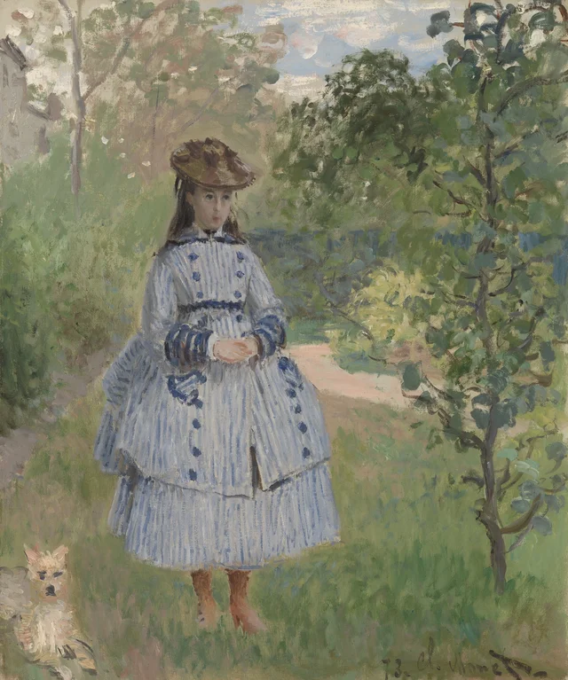 Portrait de Mademoiselle Bonnet, Claude Monet