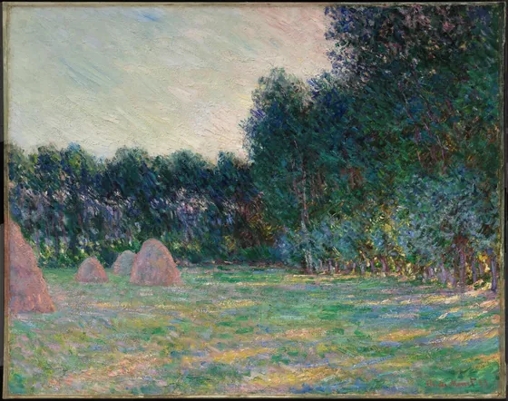 Prairie aux meules près de Giverny